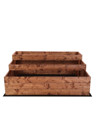 Dom i ogród - Skrzynie na warzywa warzywniak donica IMPREGNOWANY 120x90 GRATISY EKO - product 5