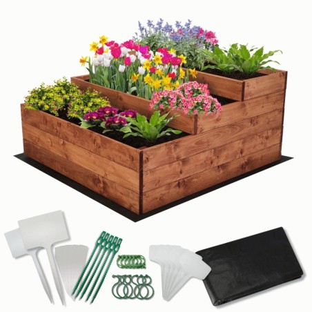 Skrzynie na warzywa warzywniak donica IMPREGNOWANY 90x90 GRATISY EKO