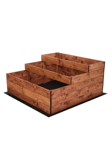 Dom i ogród - Skrzynie na warzywa warzywniak donica IMPREGNOWANY 90x90 GRATISY EKO - product 3