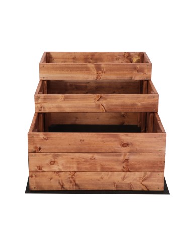 Dom i ogród - Skrzynie na warzywa warzywniak donica IMPREGNOWANY 60x90 GRATISY EKO - product 4