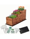 Skrzynie na warzywa warzywniak donica IMPREGNOWANY 30x90 GRATISY EKO