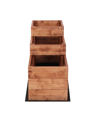 Dom i ogród - Skrzynie na warzywa warzywniak donica IMPREGNOWANY 30x90 GRATISY EKO - product 4