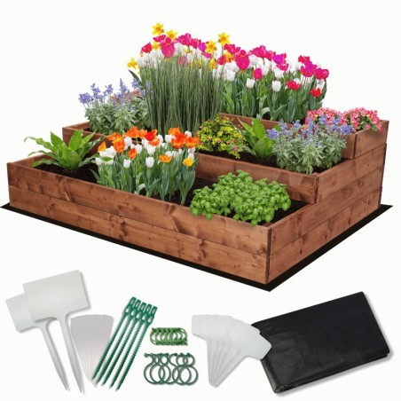 Skrzynia na warzywa warzywniak grządka IMPREGNOWANY 120x90 GRATISY EKO