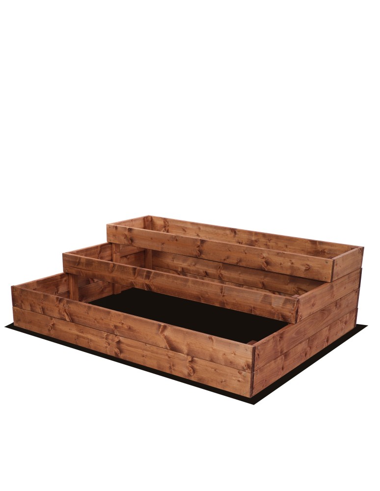 Dom i ogród - Skrzynia na warzywa warzywniak grządka IMPREGNOWANY 120x90 GRATISY EKO - product MODO24.PL 3