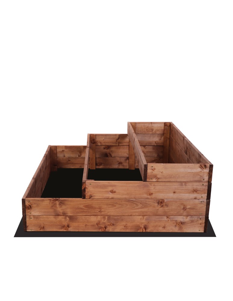 Dom i ogród - Skrzynia na warzywa warzywniak grządka IMPREGNOWANY 120x90 GRATISY EKO - product MODO24.PL 4