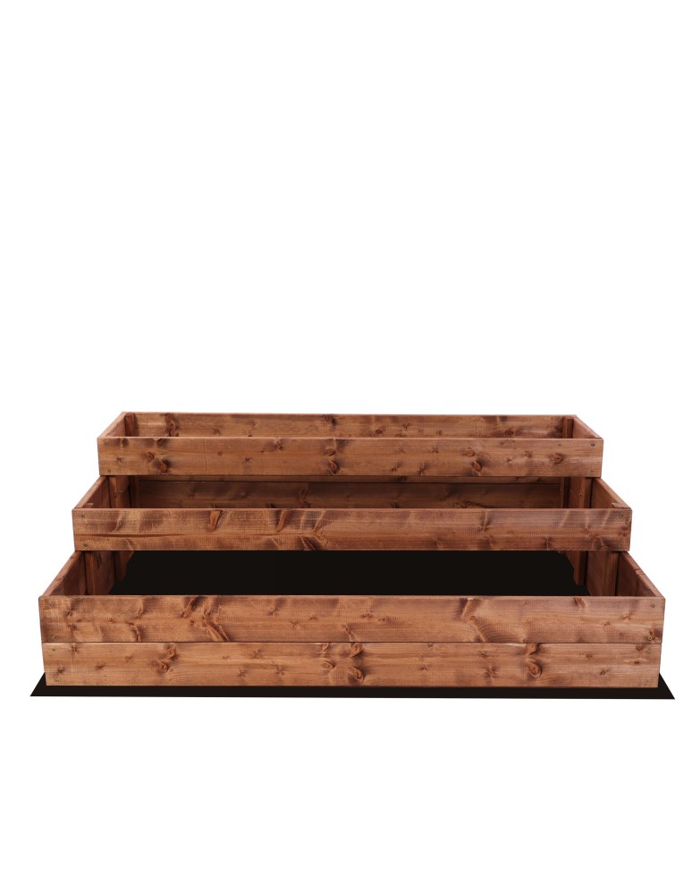 Dom i ogród - Skrzynia na warzywa warzywniak grządka IMPREGNOWANY 120x90 GRATISY EKO - product MODO24.PL 5