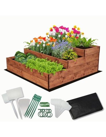 Skrzynia na warzywa warzywniak grządka IMPREGNOWANY 90x90 GRATISY EKO