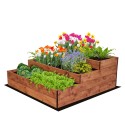 Skrzynia na warzywa warzywniak grządka IMPREGNOWANY 90x90 GRATISY EKO