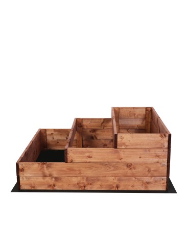 Dom i ogród - Skrzynia na warzywa warzywniak grządka IMPREGNOWANY 90x90 GRATISY EKO - product 4