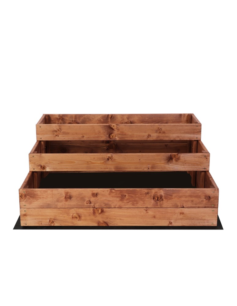 Dom i ogród - Skrzynia na warzywa warzywniak grządka IMPREGNOWANY 90x90 GRATISY EKO - product MODO24.PL 5