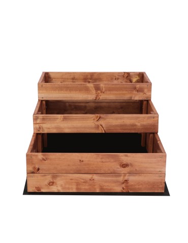 Dom i ogród - Skrzynia na warzywa warzywniak grządka IMPREGNOWANY 60x90 GRATISY EKO - product 4