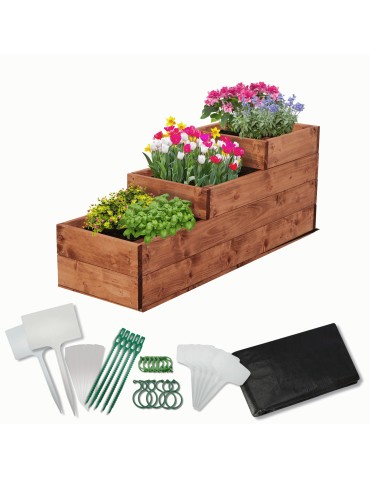 Skrzynia na warzywa warzywniak grządka IMPREGNOWANY 30x90 GRATISY EKO