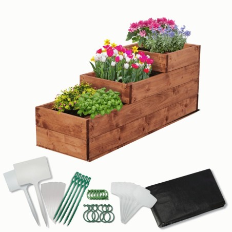 Skrzynia na warzywa warzywniak grządka IMPREGNOWANY 30x90 GRATISY EKO