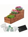 Skrzynia na warzywa warzywniak grządka IMPREGNOWANY 30x90 GRATISY EKO