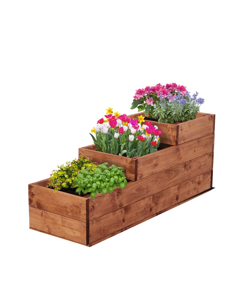 Dom i ogród - Skrzynia na warzywa warzywniak grządka IMPREGNOWANY 30x90 GRATISY EKO - product MODO24.PL 2