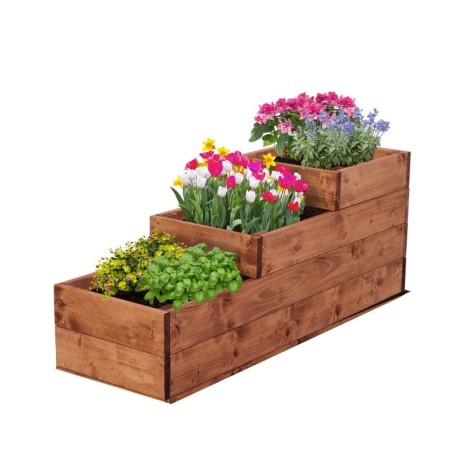 Skrzynia na warzywa warzywniak grządka IMPREGNOWANY 30x90 GRATISY EKO