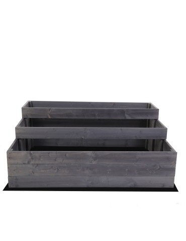 Dom i ogród - Skrzynie na warzywa warzywniak donica IMPREGNOWANY 120x90 GRATISY EKO - product 5