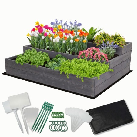 Skrzynia na warzywa warzywniak grządka IMPREGNOWANY 120x90 GRATISY EKO