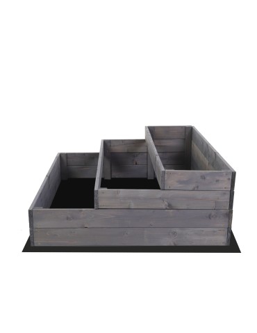 Dom i ogród - Skrzynia na warzywa warzywniak grządka IMPREGNOWANY 120x90 GRATISY EKO - product 4