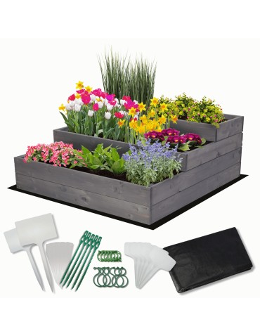 Skrzynia na warzywa warzywniak grządka IMPREGNOWANY 90x90 GRATISY EKO