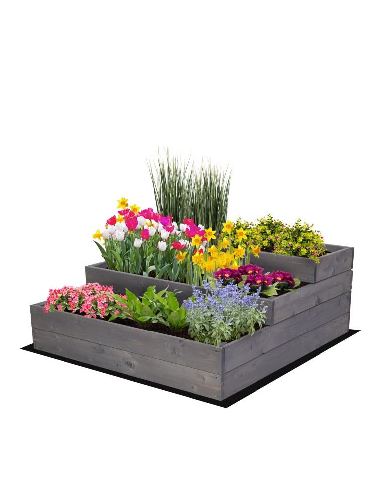 Dom i ogród - Skrzynia na warzywa warzywniak grządka IMPREGNOWANY 90x90 GRATISY EKO - product MODO24.PL 2