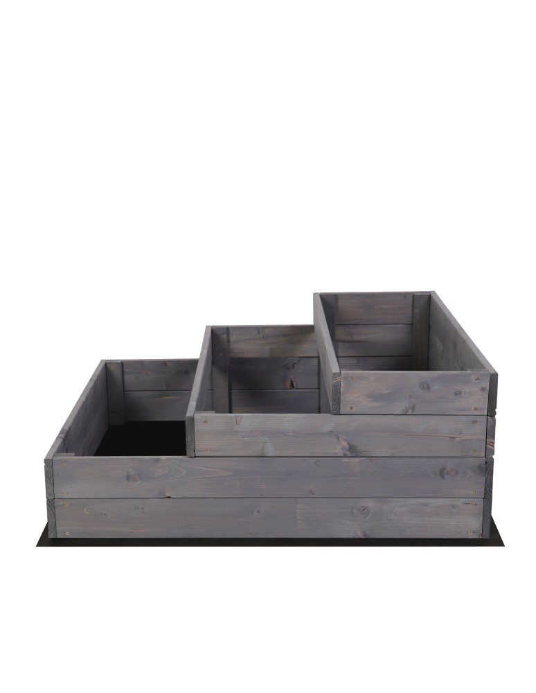 Dom i ogród - Skrzynia na warzywa warzywniak grządka IMPREGNOWANY 90x90 GRATISY EKO - product MODO24.PL 4