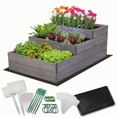 Skrzynia na warzywa warzywniak grządka IMPREGNOWANY 60x90 GRATISY EKO