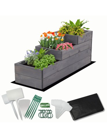 Skrzynia na warzywa warzywniak grządka IMPREGNOWANY 30x90 GRATISY EKO