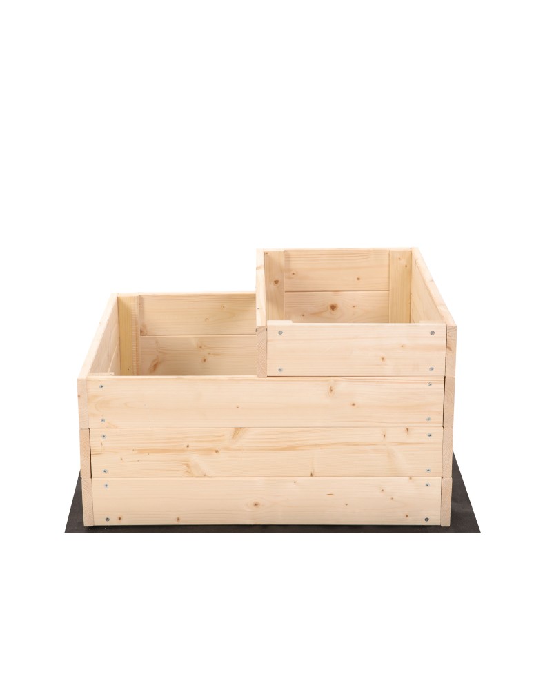 Dom i ogród - Skrzynia na warzywa warzywniak grządka drewniany 60x60 GRATISY EKO - product MODO24.PL 5