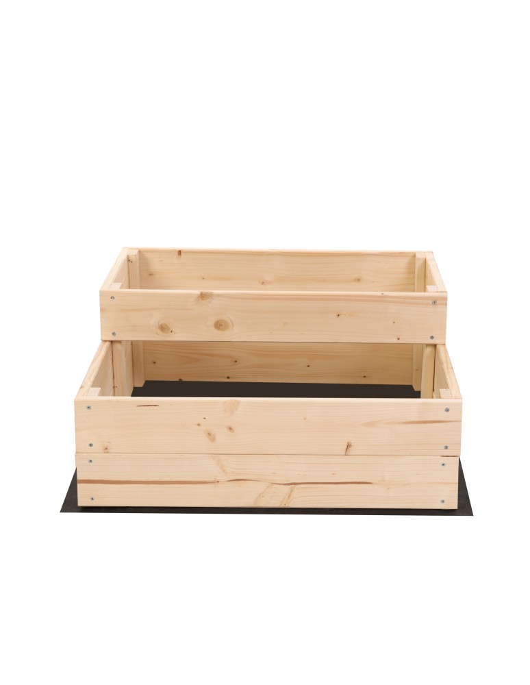 Dom i ogród - Skrzynia na warzywa warzywniak inspekt drewniany 60x60 GRATISY ECO - product MODO24.PL 4