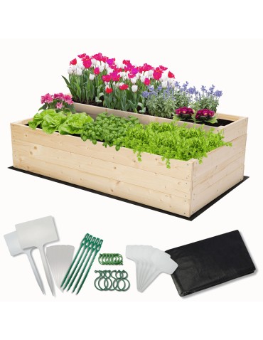 Skrzynia na warzywa warzywniak grządka IMPREGNOWANY 120x60 GRATISY EKO