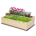 Skrzynia na warzywa warzywniak grządka IMPREGNOWANY 120x60 GRATISY EKO