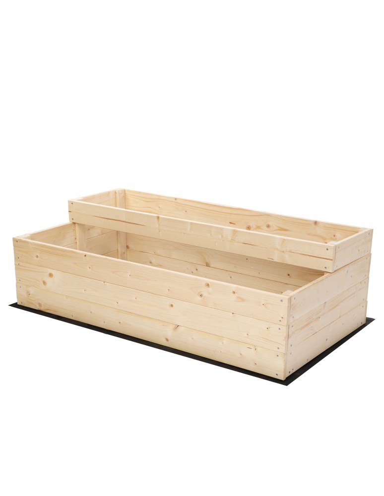 Dom i ogród - Skrzynia na warzywa warzywniak grządka IMPREGNOWANY 120x60 GRATISY EKO - product MODO24.PL 3