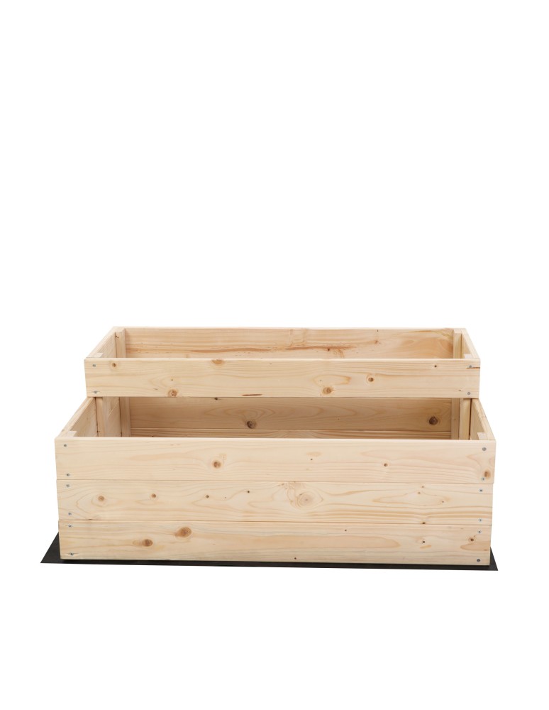 Dom i ogród - Skrzynia na warzywa warzywniak grządka IMPREGNOWANY 90x60 GRATISY EKO - product MODO24.PL 5