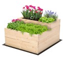 Skrzynia na warzywa warzywniak grządka IMPREGNOWANY 60x60 GRATISY EKO