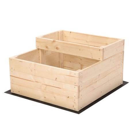 Skrzynia na warzywa warzywniak grządka IMPREGNOWANY 60x60 GRATISY EKO