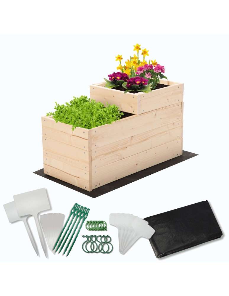 Ogród - Skrzynia na warzywa warzywniak grządka IMPREGNOWANY 30x60 GRATISY EKO - product MODO24.PL 1