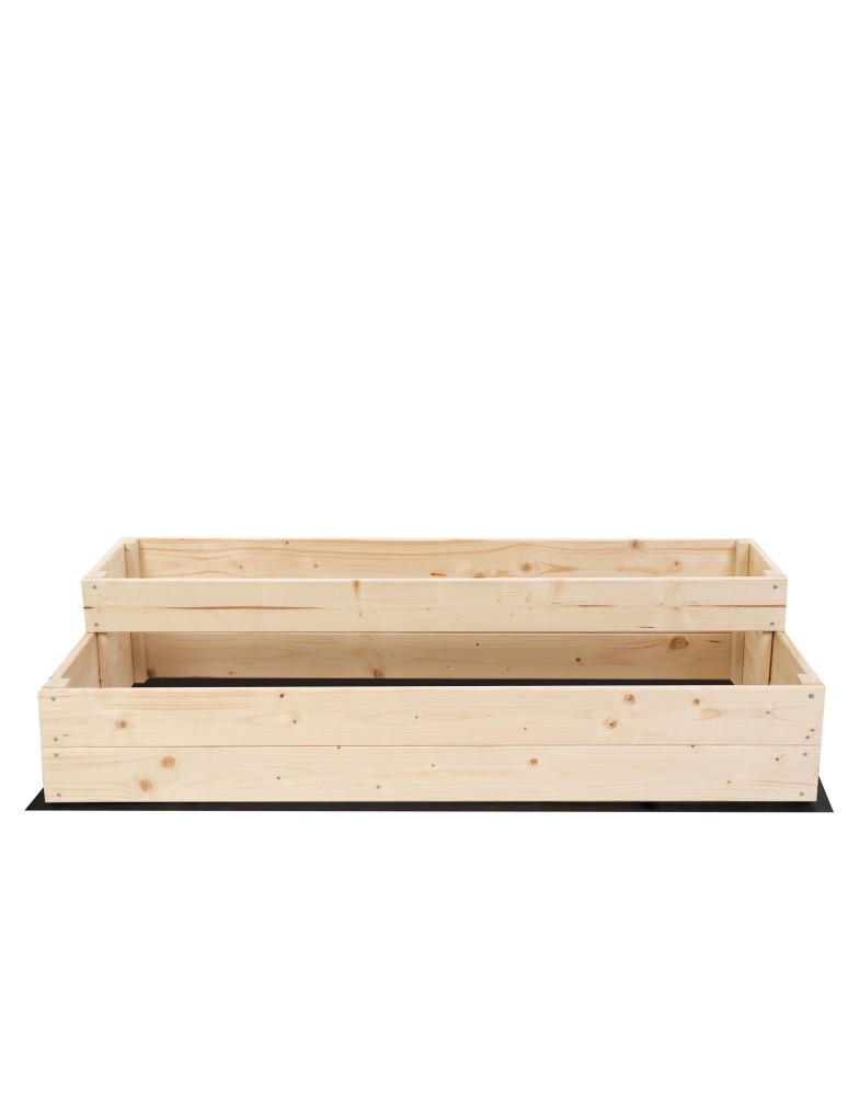 Dom i ogród - Skrzynia na warzywa warzywniak inspekt IMPREGNOWANY 120x60 GRATISY ECO - product MODO24.PL 5