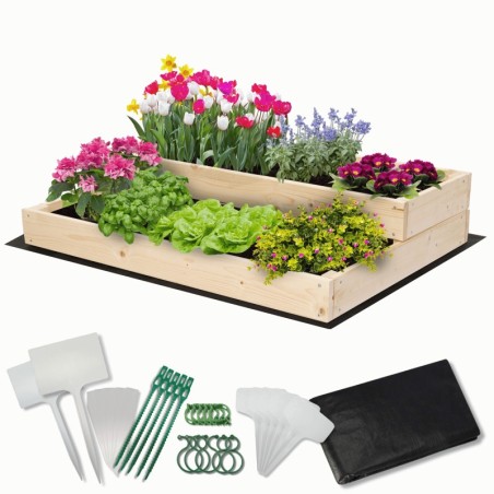 Skrzynia na warzywa skrzynie na warzywniak IMPREGNOWANY 90x60 GRATISY EKO