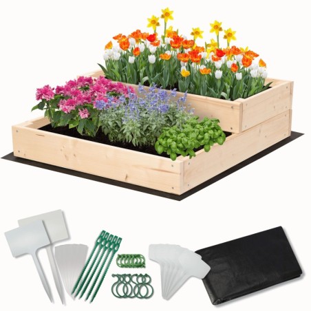 Skrzynia na warzywa skrzynie na warzywniak IMPREGNOWANY 60x60 GRATISY EKO