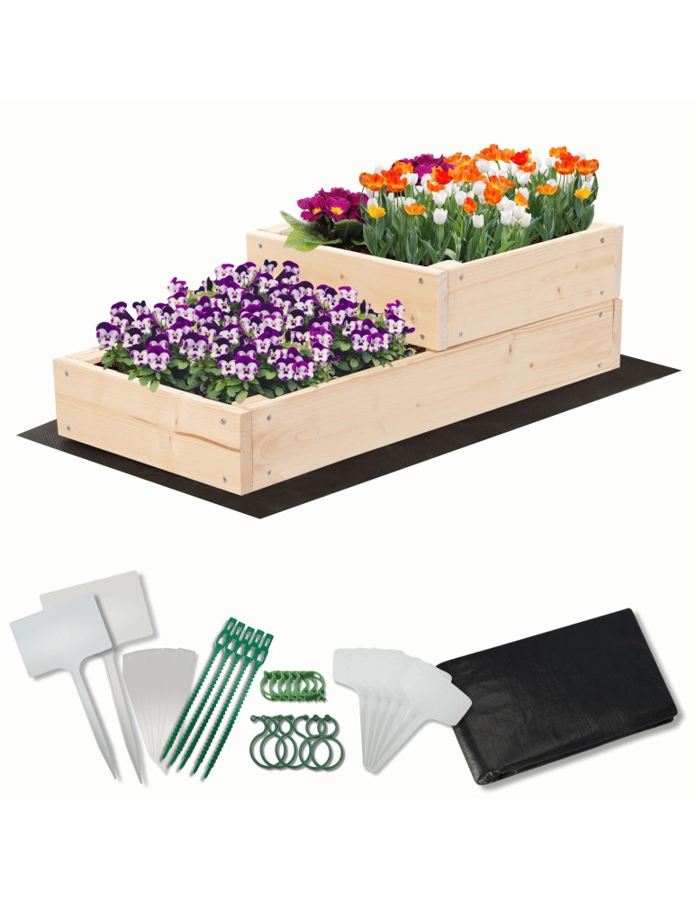 Dom i ogród - Skrzynia na warzywa skrzynie na warzywniak IMPREGNOWANY 30x60 GRATISY EKO - produkt MODO24.PL 1