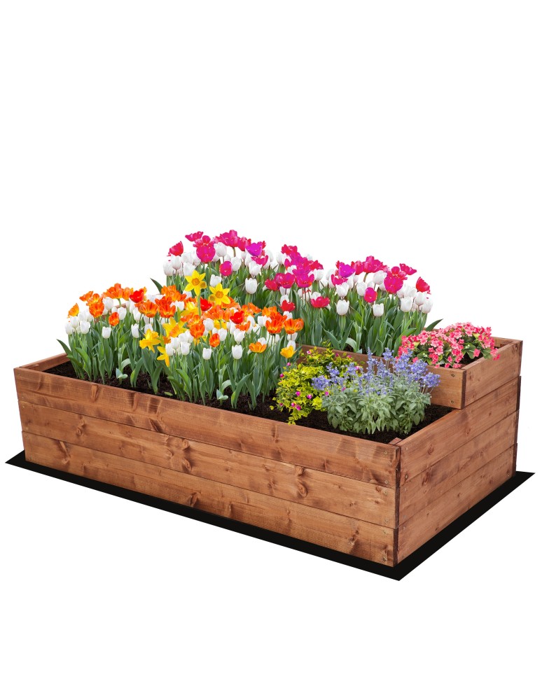 Dom i ogród - Skrzynia na warzywa warzywniak grządka IMPREGNOWANY 120x60 GRATISY EKO - product MODO24.PL 2