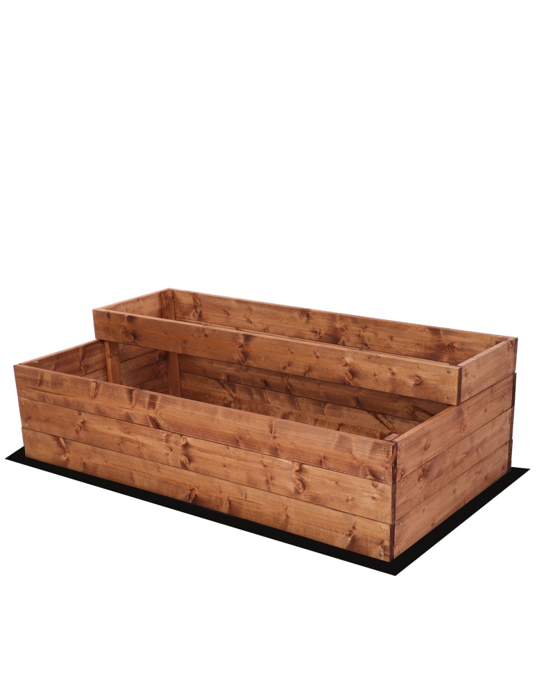 Dom i ogród - Skrzynia na warzywa warzywniak grządka IMPREGNOWANY 120x60 GRATISY EKO - product MODO24.PL 3