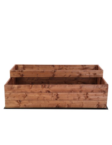 Dom i ogród - Skrzynia na warzywa warzywniak grządka IMPREGNOWANY 120x60 GRATISY EKO - product 5