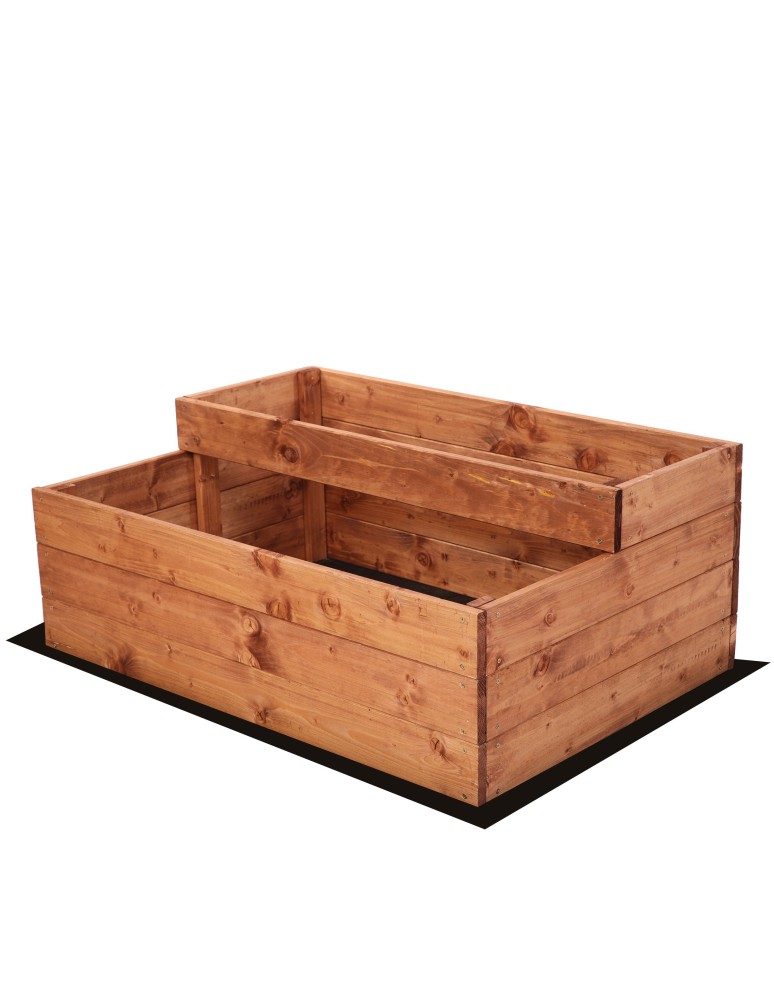 Dom i ogród - Skrzynia na warzywa warzywniak grządka IMPREGNOWANY 90x60 GRATISY EKO - product MODO24.PL 3