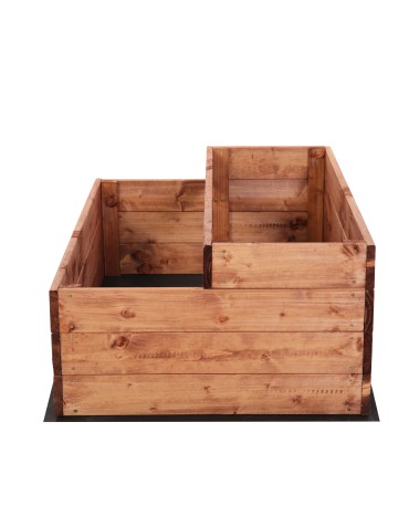 Dom i ogród - Skrzynia na warzywa warzywniak grządka IMPREGNOWANY 90x60 GRATISY EKO - product 4
