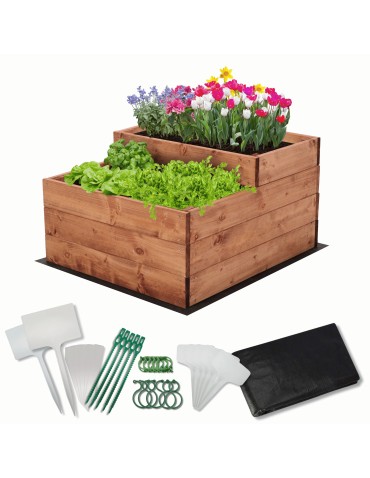 Skrzynia na warzywa warzywniak grządka IMPREGNOWANY 60x60 GRATISY EKO