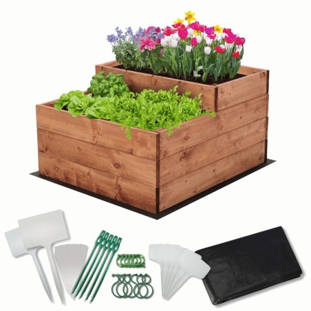 Skrzynia na warzywa warzywniak grządka IMPREGNOWANY 60x60 GRATISY EKO