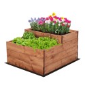 Skrzynia na warzywa warzywniak grządka IMPREGNOWANY 60x60 GRATISY EKO