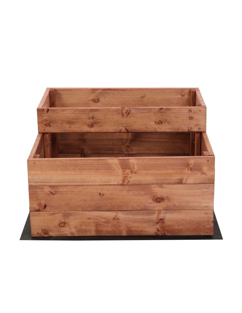 Dom i ogród - Skrzynia na warzywa warzywniak grządka IMPREGNOWANY 60x60 GRATISY EKO - product MODO24.PL 4